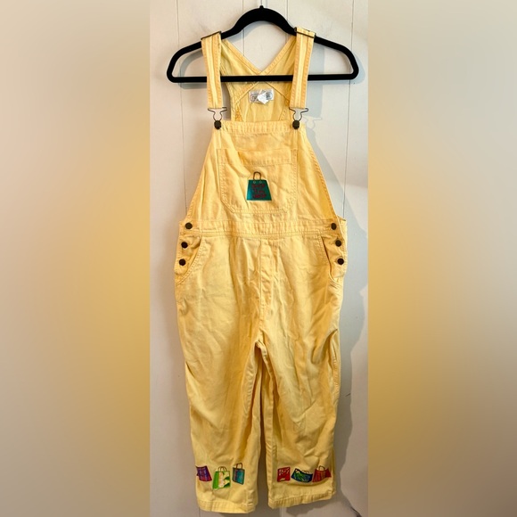 Mandal Bay Denim - Yellow Women's Denim Overalls